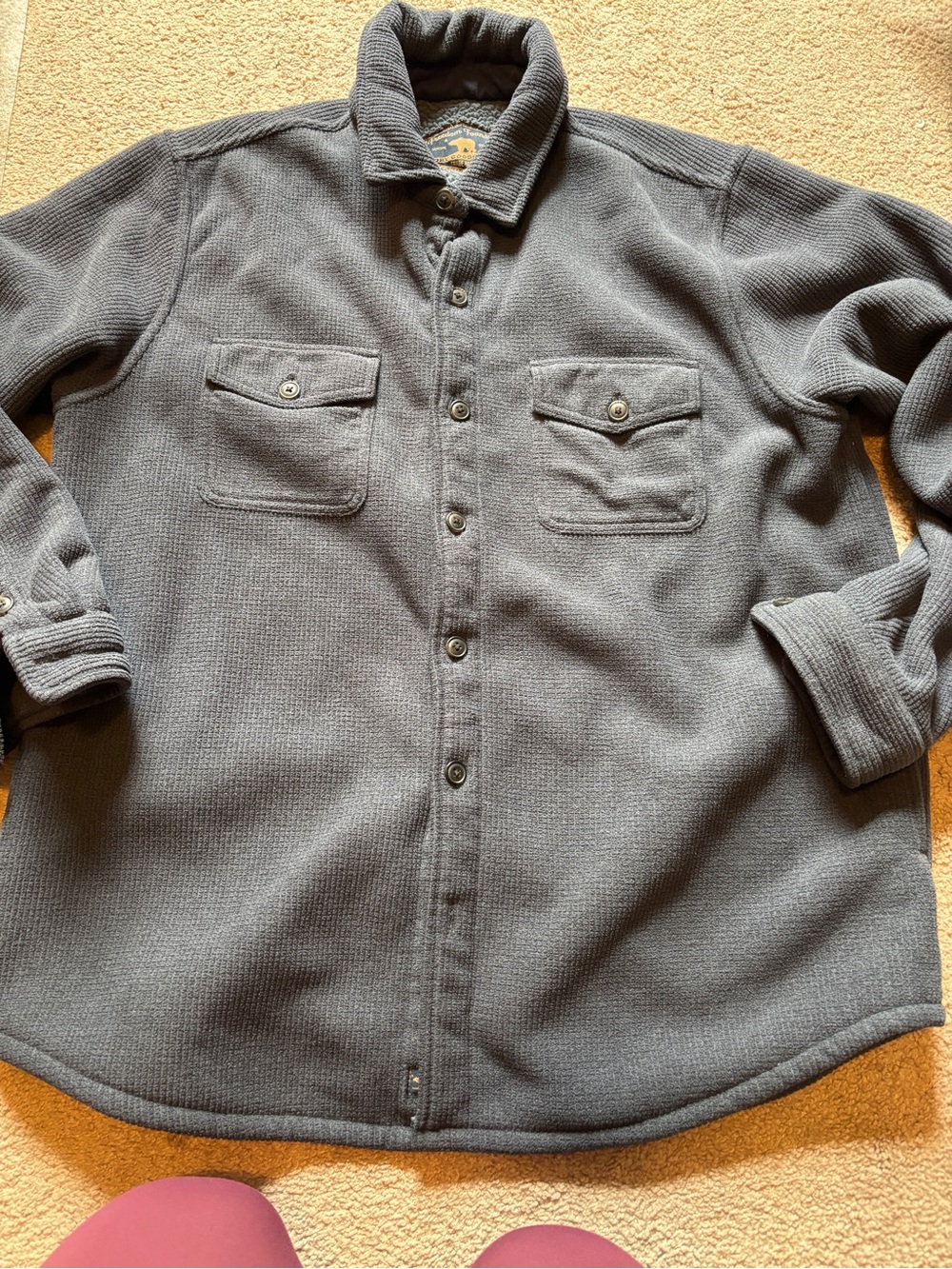 Men's Lightweight Shirt Jacket - Gray